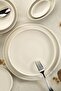 Chef Taste Of 24 cm Pit Plate Cream - 2