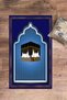 Digital Printed Kaaba Motif Washable Motif 70X130 Prayer Rug - 4