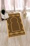 Digital Printed Washable Stylish Motif Prayer Rug 70X130 cm - 2