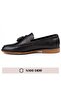Genuine Leather Men's Loafer - Inner and Outer Leather Shoes - 5