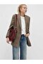 Faux Leather Bucket Patterned Bag 03687601