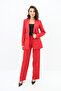 Women's Palazzo Trousers Jacket Set 0111-23