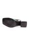 Thick Heeled Toe Low-Cut Sandals Grass Green Genuine Leather 2101143219 - 5