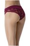 Waist Fabric Belted Lace Brazilian Panties 5 Pcs 3130 - 3