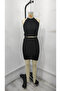 Women's Mini Erer Crop Knitwear Set - Sleeveless - 4