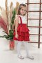 Girls' Cotton 4 Seasons Pantyhose, Plain White School Socks - 4