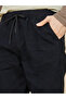 Dark Wash Denim Jogger with Drawstring Waist - 4