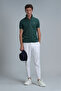 Laon 100% Cotton Regular Fit Buttoned Polo Collar t Shirt Men's Polo Collar t Shirt 111040164 - 2