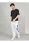 Text Placement Print Oversized Terry Joggers - 2