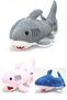 Baby Shark Singing Set of 3 30cm Plush Toy Shark