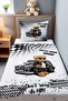 Bear with Car Teddy Patterned Pique Set (160x230cm) - 2