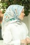 Sport 2022 Season 90x90 Twill (TIVIL) Scarf Suitable Scarf Models Hijab Nağme 2043-01 - 3