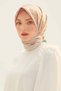 Sport 2022 Season 90x90 Twill (TIVIL) Scarf Suitable Scarf Models Hijab Nağme 3139-19 - 2