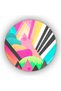 Multicolored Abstract Space Design Geometric Patterned Modern Decorative Carpet 4970 - 2