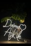 Daima Aşk Ile Yazılı Neon Led - 2