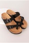 Women's Genuine Leather Daily Flip Flops Usl.2442 - 2