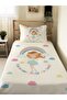 Girl Patterned Baby and Child Printed Single Pique Set 160X220 cm