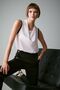Fitted Cowl neckline Sleeveless Blouse A9799ax23au - 2