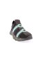Women's Thick Sole Silver Stone Sneakers Shoes Black Green 4213137 - 2
