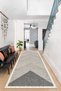Machine Washable Non-Slip Base Stain Resistant Modern Living Room Carpet Kitchen Carpet and Runner Rug