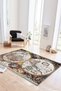 Digital Print Washable Non-Slip Sole Stain Resistant Kitchen Rug Living Room Rug And Runner Rug