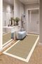 Machine washable non-slip base stain-resistant modern cutting runner kitchen runner carpet runner