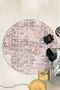 Digital Printing Washable Non-Slip Base Round Kitchen Carpet Living Room Carpet - 2