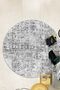 Digital Printing Washable Non-Slip Base Round Kitchen Carpet Living Room Carpet - 2