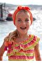 Girls' Asymmetrical Printed Jumpsuit 3864 - 2