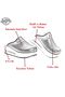 Air Sole Wedge Heels Orthopedic Hospital Nurse Women's Slippers Black - 3
