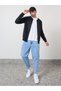Relaxed Fit Zip Hoodie with Contrast Drawcord - 2
