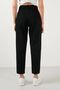 Sahara Black High Waist Lycra Stretchy Mom Jeans Boyfrend Pants - 3