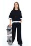 Girl's Wide-Leg Sweatpants Set for Teenage Girls