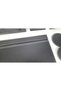 Pr610 Double Pen Black Color Leather Desk Mat Set 10 Pieces - 8