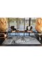 Animal Zebra Pattern Decorative and Woven Base Washable Carpet Miravip8812 - 3
