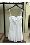 BRANDED, FAMOUS BRAND ORIGINAL MINI WHITE DRESS - 5