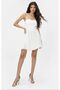 BRANDED, FAMOUS BRAND ORIGINAL MINI WHITE DRESS - 2