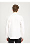 White Regular Fit Men's Shirt - W241464100 Long Sleeve - 5