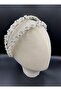 Completely Handmade, Stylish and Elegant Wedding and Engagement Bridal Crown and Hair Accessory with Crystal Stones - 3