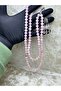 Natural Stone Pink Quartz 8mm 99-Piece Prayer Rosary Stone - 2