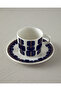 Modern Feel Bone Porcelain 4 Piece 2 Person Cup Set Black - 3