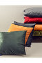 Magia Velvet Throw Pillow Cover Anthracite - 3