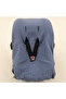 Muslin Stroller Sheet or Cover - Indigo Muslin - 6