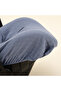 Muslin Stroller Sheet or Cover - Indigo Muslin - 5