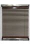 Foldable Glass Balcony Curtain Home-Office Curtain (Brown) - 3