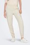 Women's Onlarıs High Waist Cargo Pants with Elastic Waist and Leg Pockets 15245364   Cream - 2