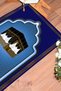 Digital Printed Kaaba Motif Washable Motif 70X130 Prayer Rug - 7