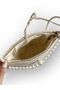 Women's Off-White Pearl Design Shoulder Bag - 3