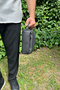Men's Clutch Bag Travel Organizer Shaving Cosmetic Daily Clutch Bag Black Etn-71-S - 3