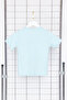 Boy's Cotton Knitted T-Shirt - Baby Blue, Fun Patterned Tkdss24Ts00013 - 4